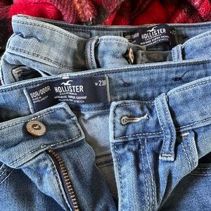 2 pairs of Hollister Jeans